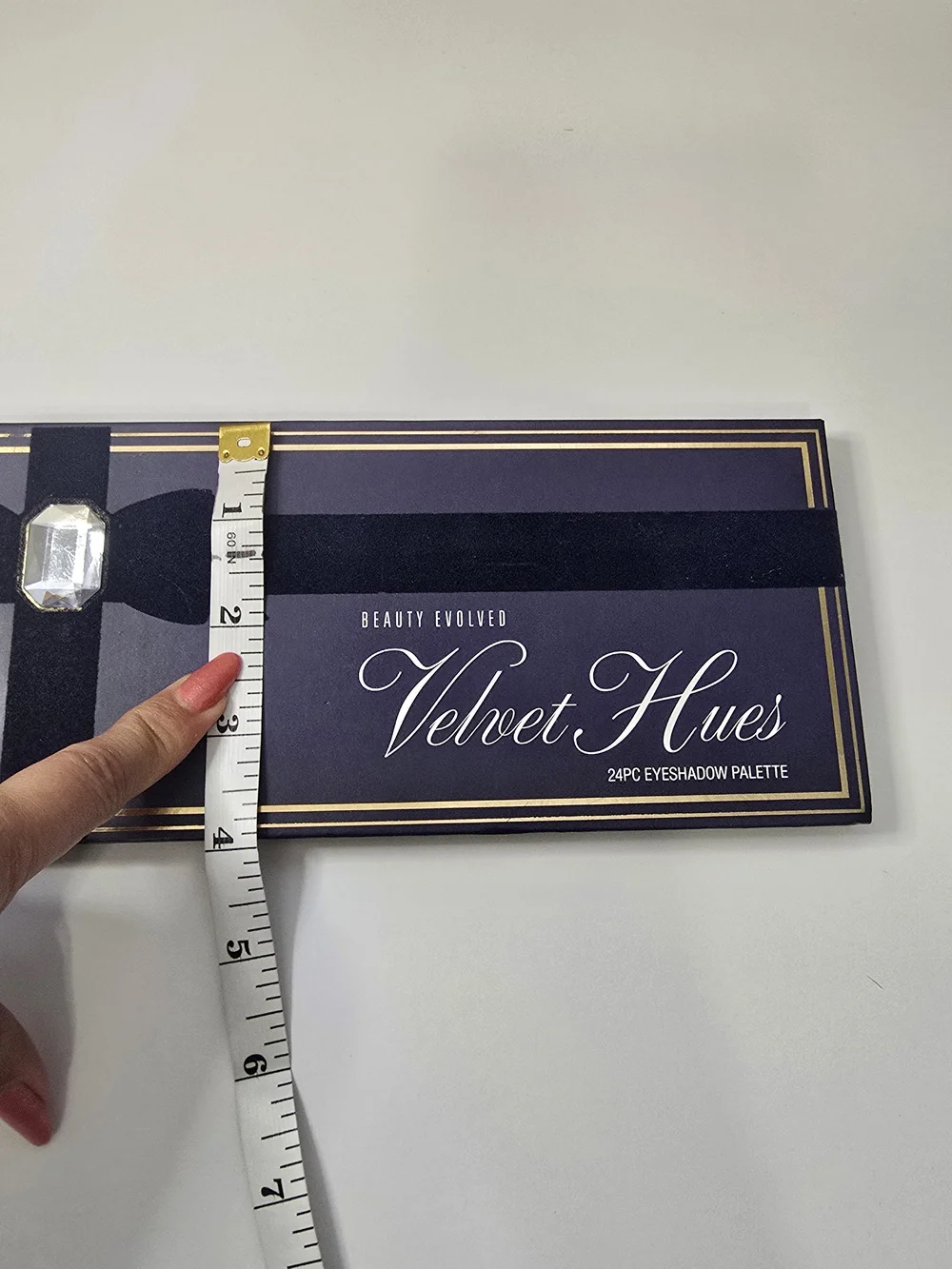 Velvet Hues Eyeshadow Palette Blue & Gold NWT
